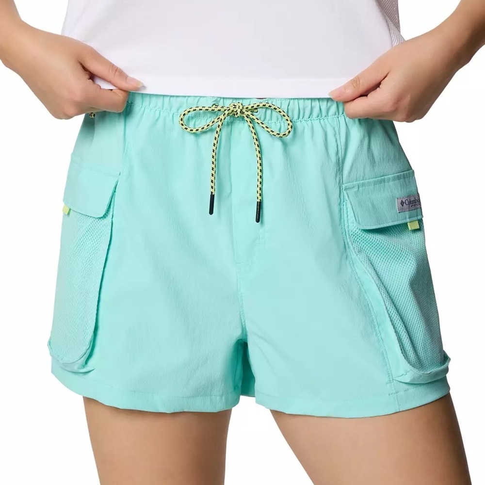 NWT‎ Columbia PFG Open Water Shorts Medium Water Resistant Cargo Pockets UPF